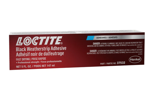 LOCTITE Black Weatherstrip Adhesive 5oz LOCTITE