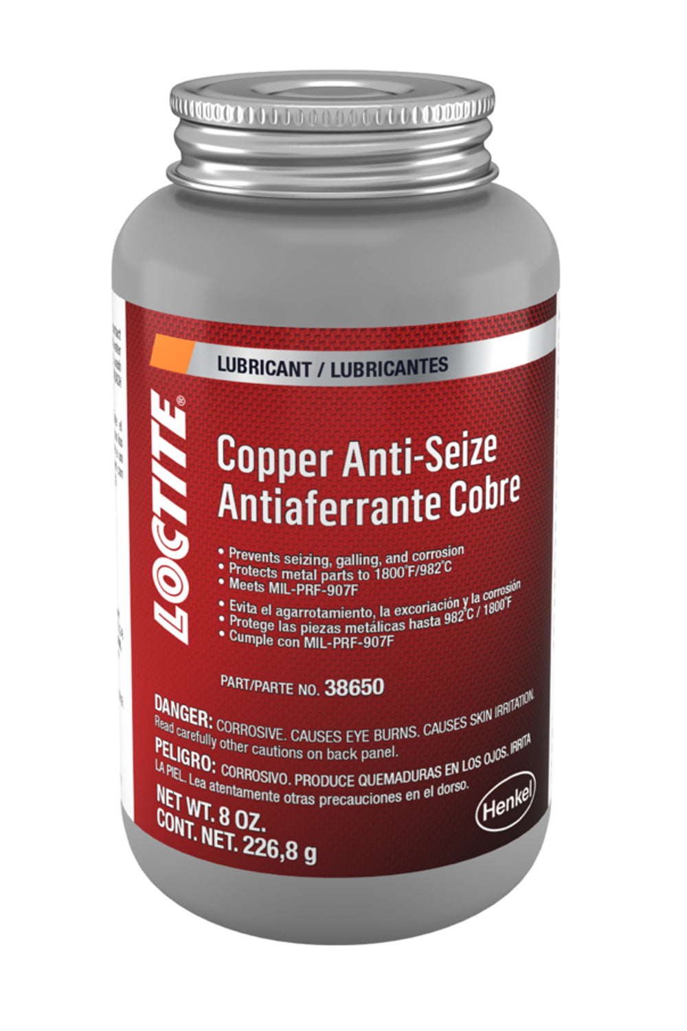 LOCTITE Copper Anti Sieze Brush Top Can 8oz LOCTITE