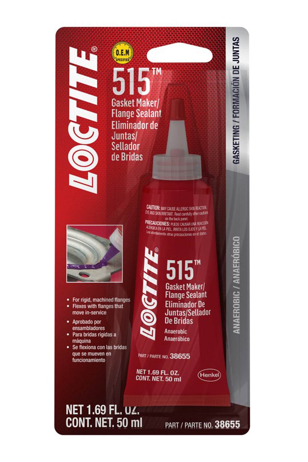 LOCTITE Gasket Maker 515 Anaerbc 50ml/1.69oz LOCTITE