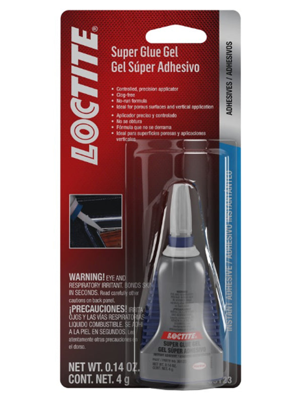 LOCTITE Quicktite Super Glue Gel 4g/.14oz LOCTITE