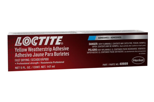 LOCTITE Yellow Weatherstrip Adhesive 5oz LOCTITE