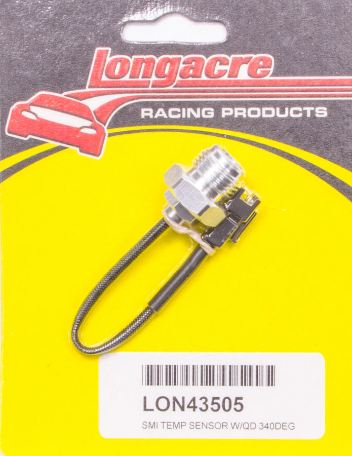 LONGACRE Temp Sensor 340deg w/ QD Lead & Manifold Fitt LONGACRE