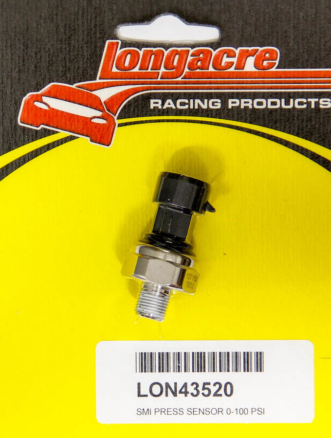 LONGACRE Pressure Sensor 0-100psi w/out QD Lead LONGACRE