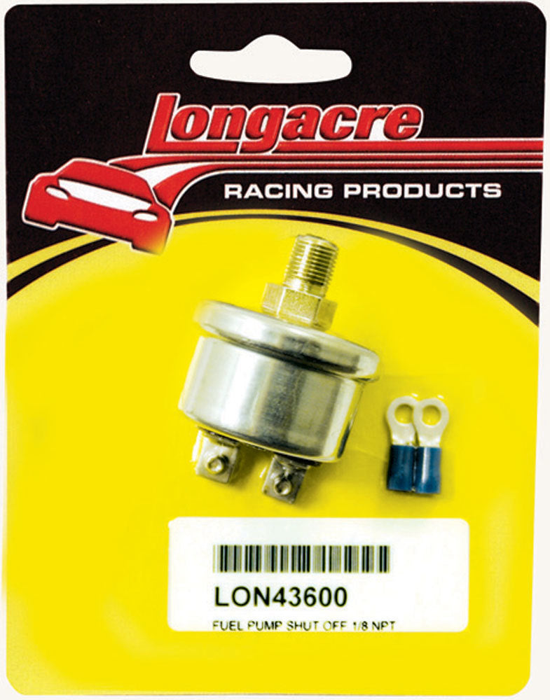 LONGACRE Fuel Pump Shutoff Switch LONGACRE