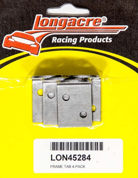 LONGACRE Brake Fitting Frame Tab 4-pack LONGACRE