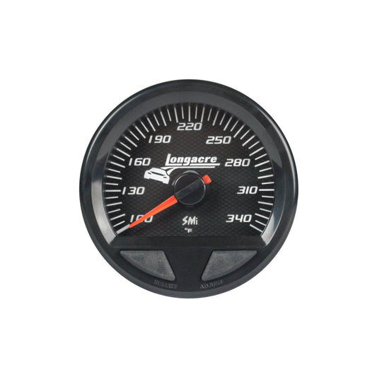 LONGACRE Waterproof SMI Oil Temp Gauge 100-340f LONGACRE