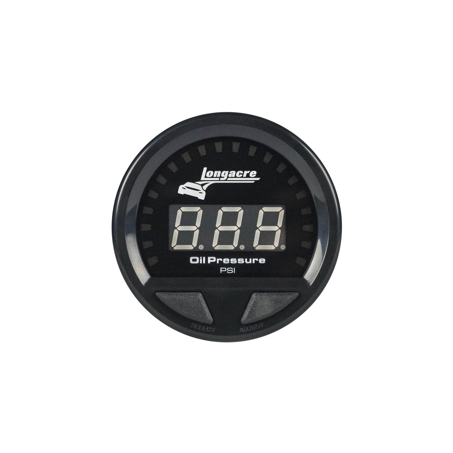 LONGACRE Waterproof LED Oil Pressure Gauge LONGACRE