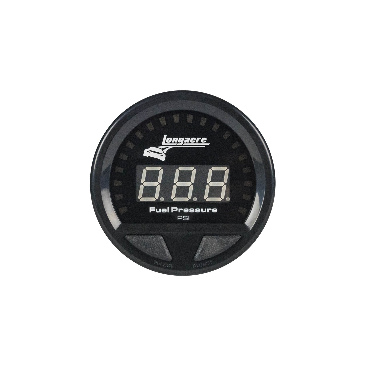 LONGACRE Waterproof LED Fuel Pressure Gauge 0-15psi LONGACRE