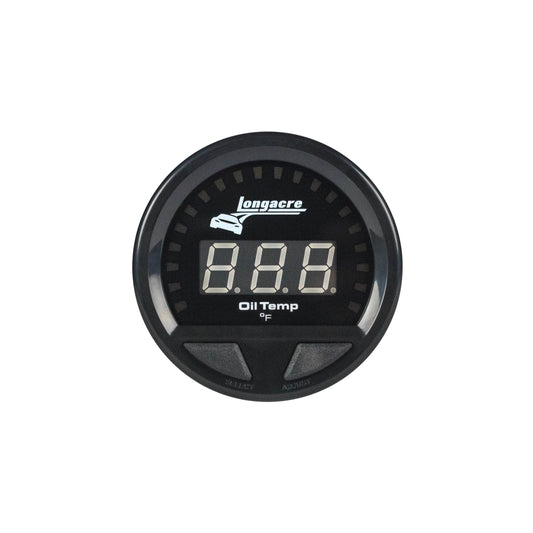 LONGACRE Waterproof LED Oil Temp Gauge 100-340f LONGACRE