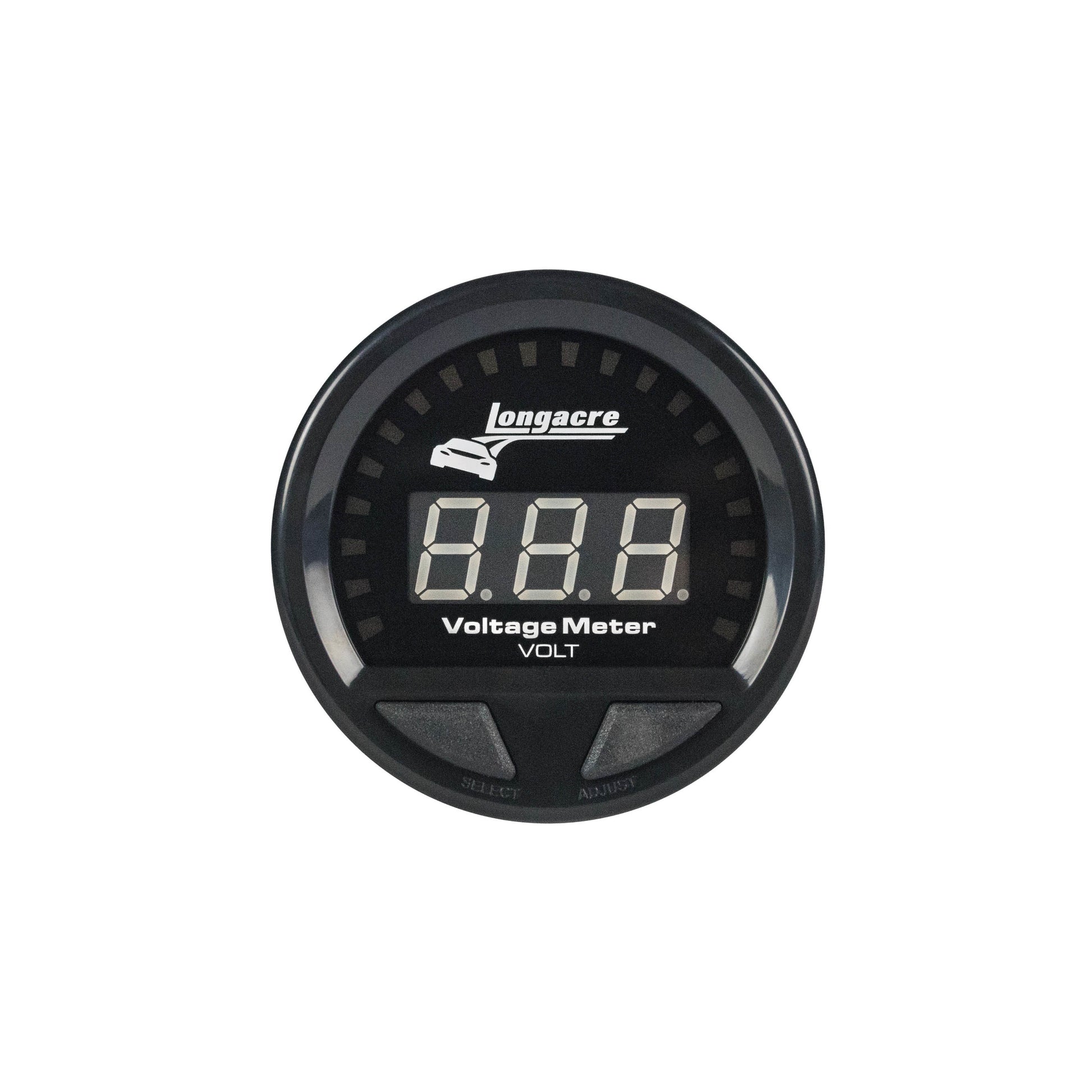 LONGACRE Waterproof LED Volt Gauge 8-18v LONGACRE