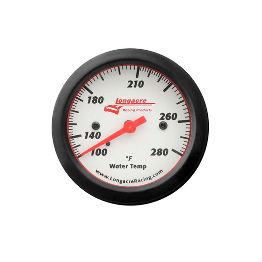 LONGACRE Gauge Sportsman Water Temp 100-280 F LONGACRE