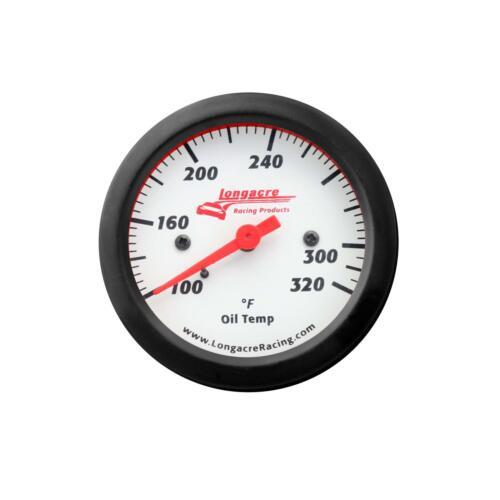 LONGACRE Gauge Sportsman Oil Temp 100-320 F LONGACRE