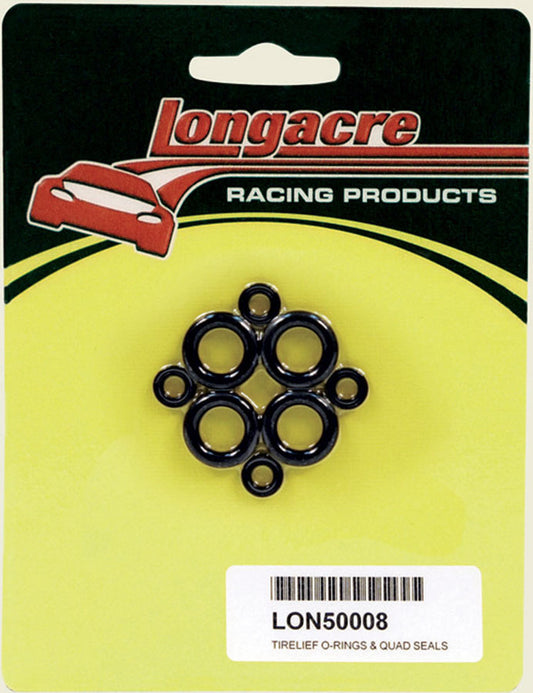 LONGACRE Tirelief Repl O-Ring 4pk LONGACRE