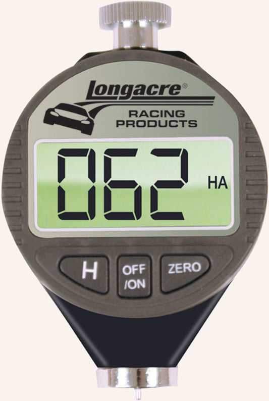 LONGACRE Digital Durometer with Silver Case LONGACRE