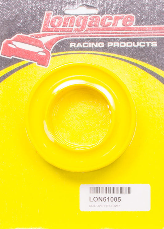 LONGACRE Coil Over Spring Rubber Yellow 5 LONGACRE