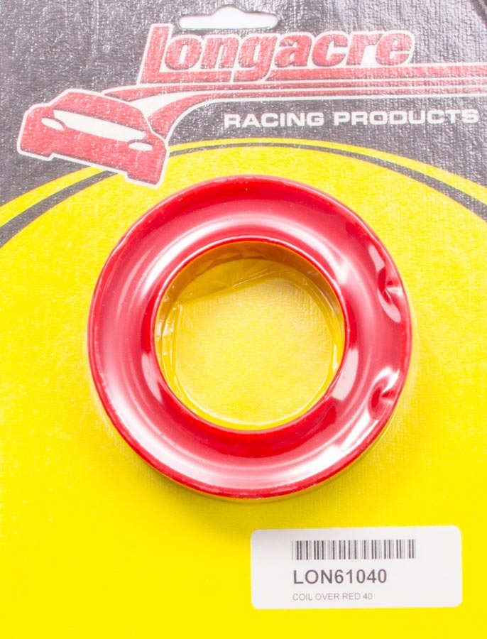 LONGACRE Coil Over Spring Rubber Red 40 LONGACRE