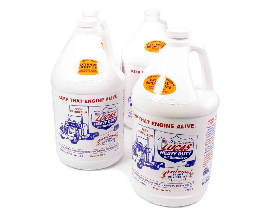 LUCAS OIL H/D Oil Stabilizer Case/4-Gal LUCAS OIL