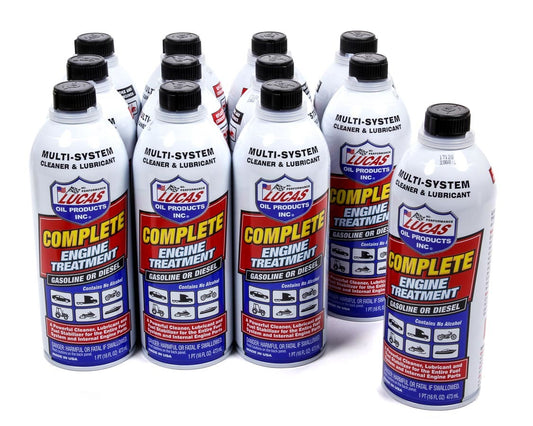 LUCAS OIL Complete Engine Treat Ment Case 12 x 16 Oz LUCAS OIL