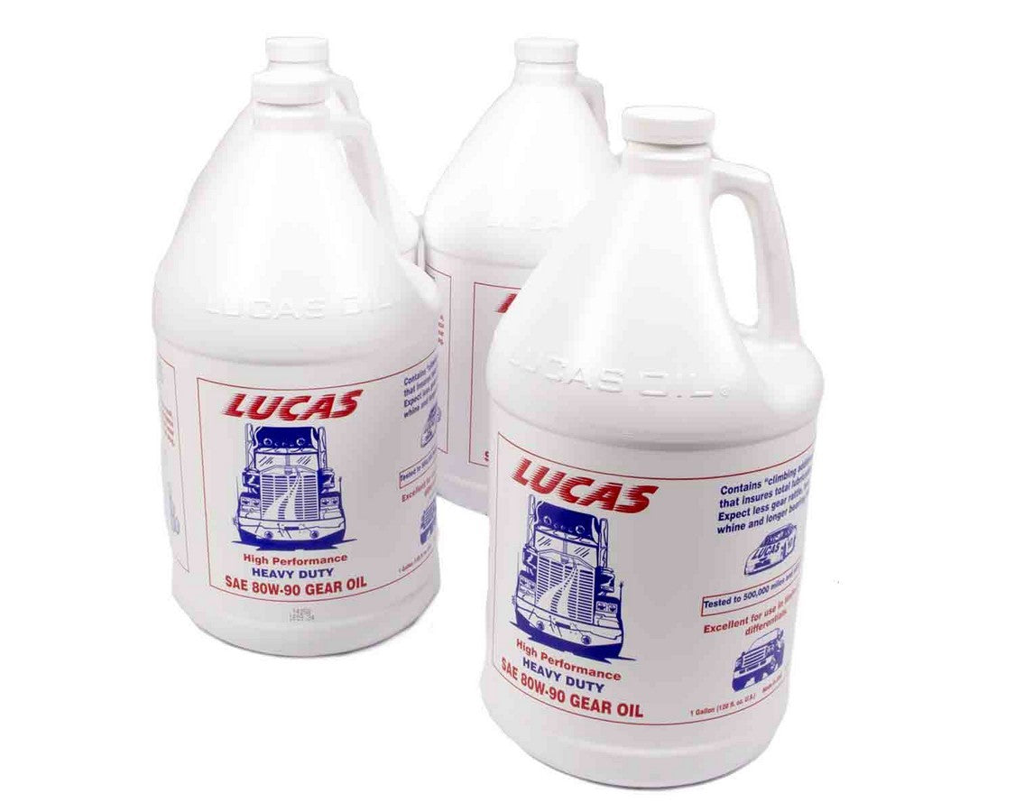 LUCAS OIL 80w90 Gear Oil Cs/4-Gal LUCAS OIL