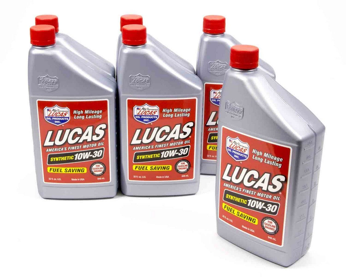 LUCAS OIL Synthetic 10w30 Oil Case/6 LUCAS OIL