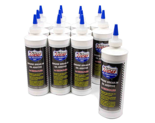 LUCAS OIL Break-In Oil Additive 12x16oz w/ Zinc LUCAS OIL