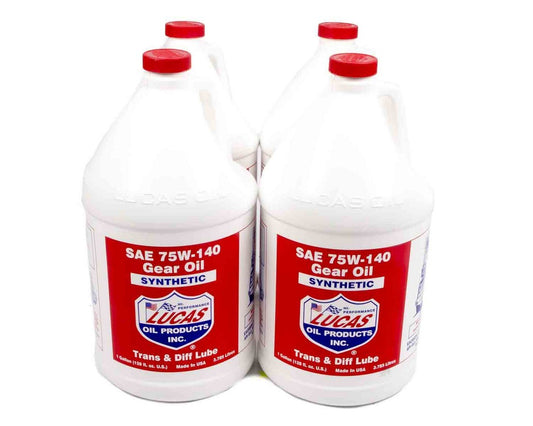 LUCAS OIL Synthetic 75w140 Trans/ Diff Lube 4x1 Gal LUCAS OIL