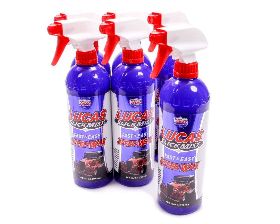 LUCAS OIL Slick Mist Speed Wax Case 6x24oz LUCAS OIL