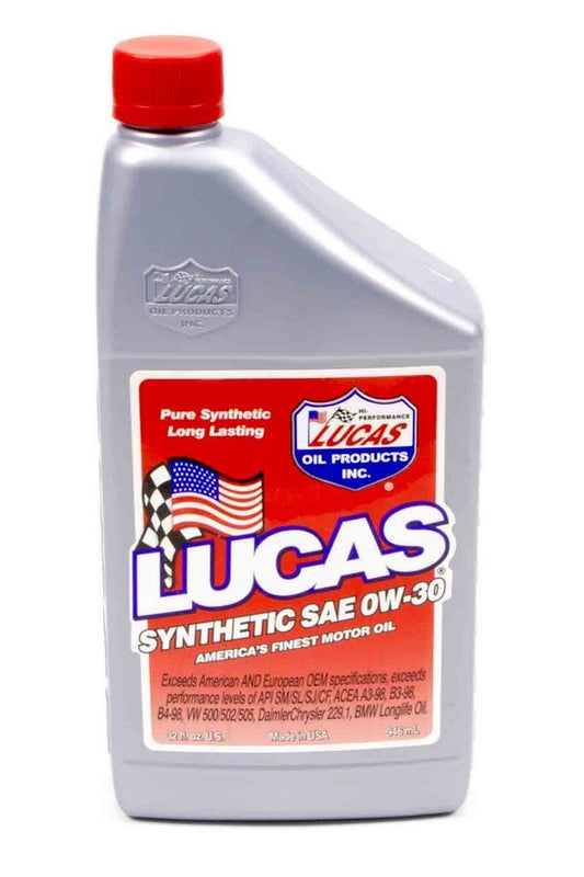 LUCAS OIL Synthetic 0w30 Oil 1 Qt LUCAS OIL