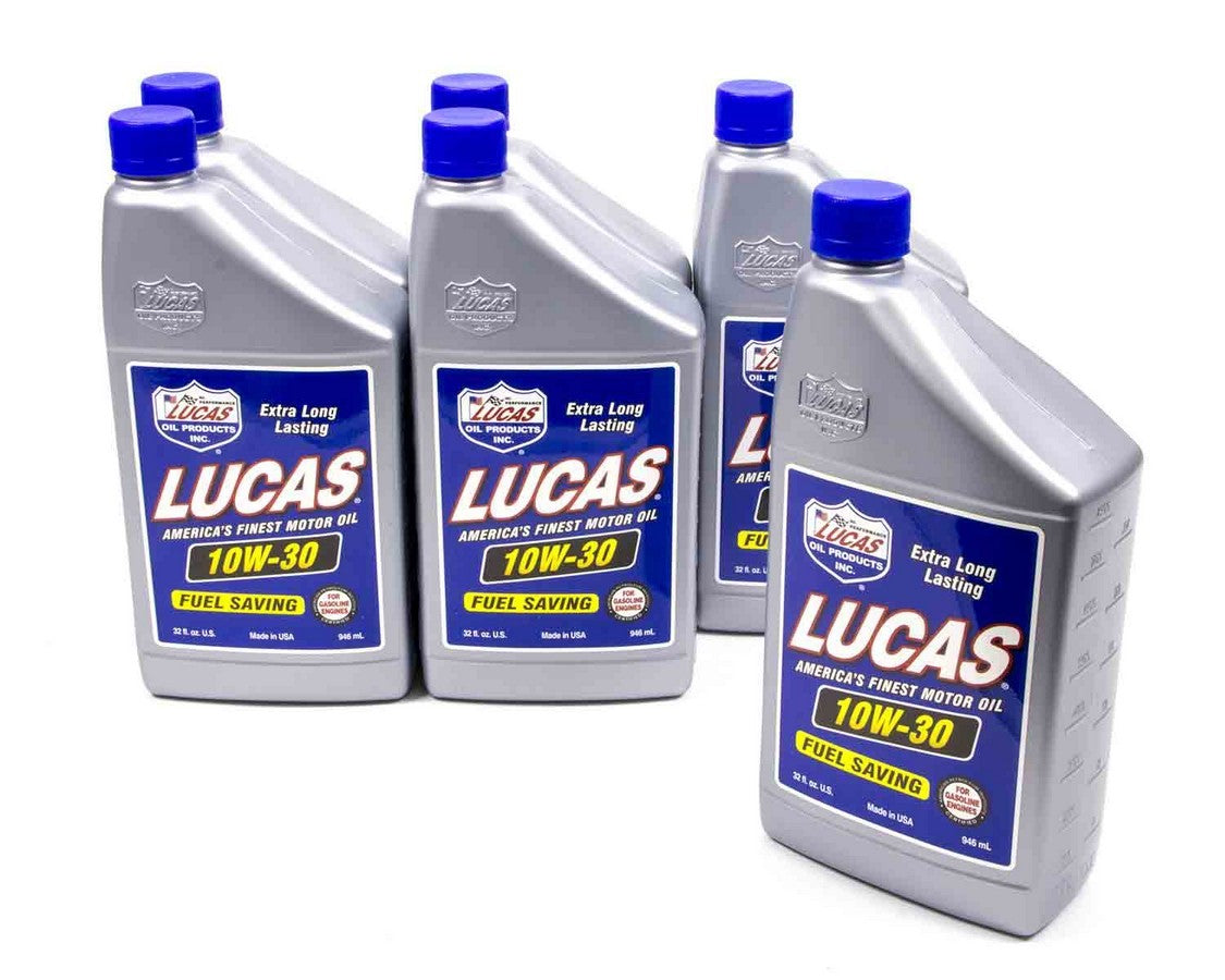 LUCAS OIL SAE 10w30 Motor Oil 6x1 Quart LUCAS OIL