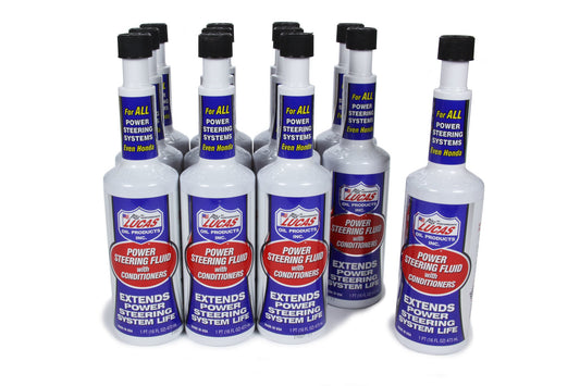 LUCAS OIL Power Steering Fluid Case 12 x 16 Oz. LUCAS OIL