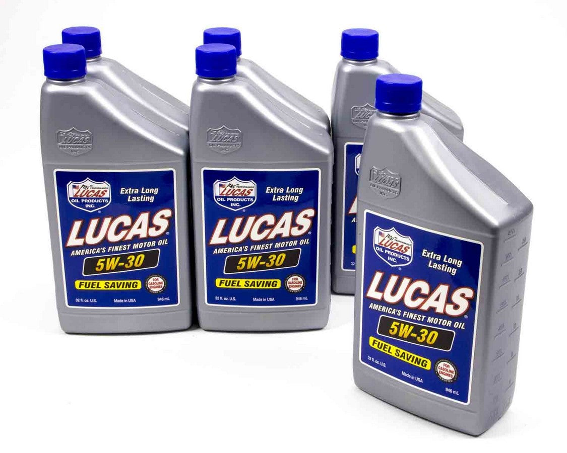 LUCAS OIL SAE 5w30 Motor Oil 6x1 Quart LUCAS OIL