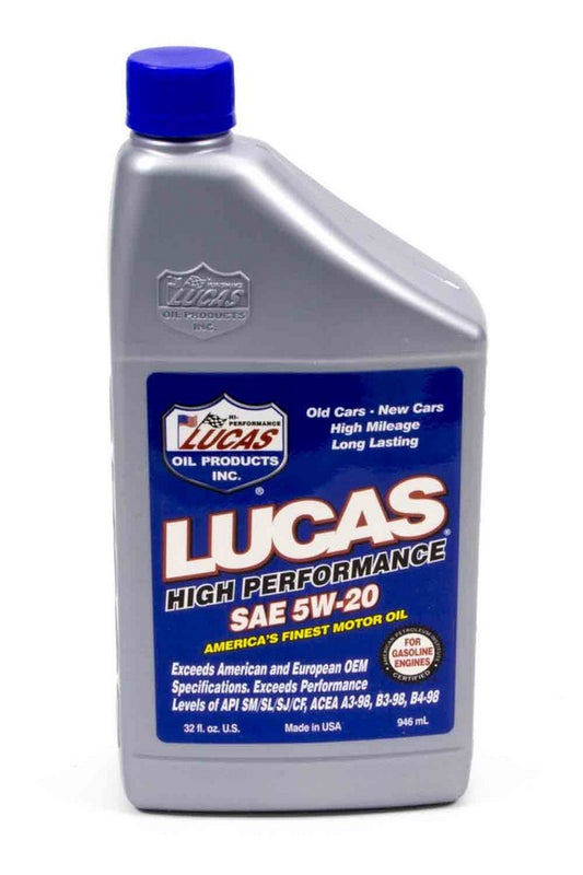 LUCAS OIL SAE 5w20 Motor Oil 1 Quart LUCAS OIL