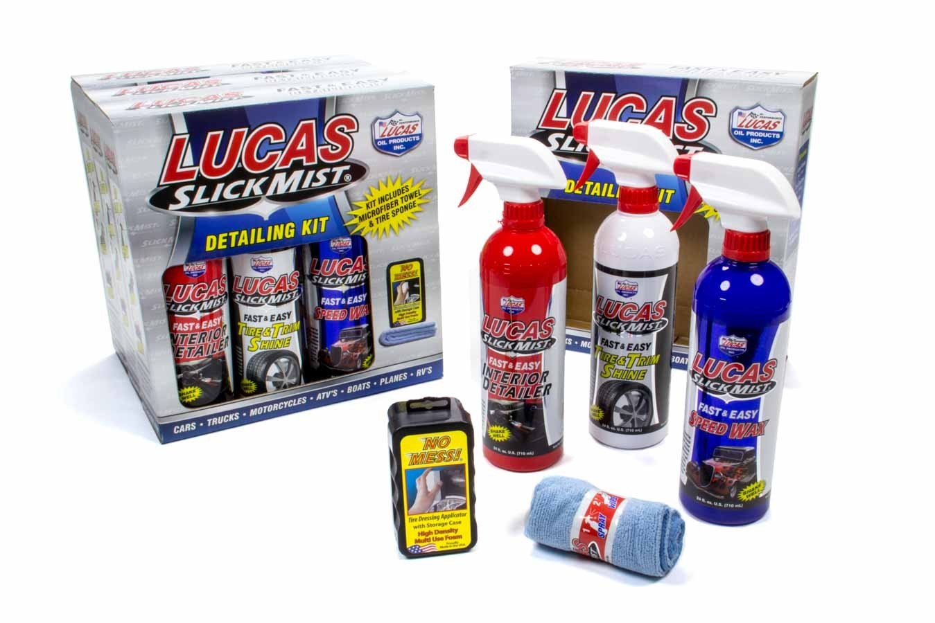 LUCAS OIL Slick Mist Detailing Kit Case 4 Kits LUCAS OIL