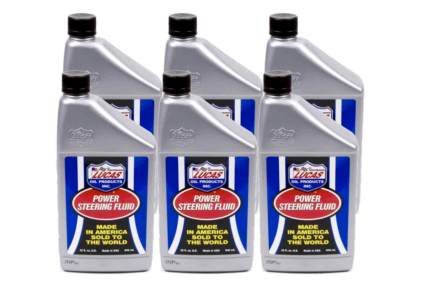 LUCAS OIL Power Steering Fluid Case 6 x 1 Quart LUCAS OIL