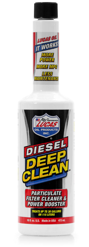 LUCAS OIL Diesel Deep Clean Fuel Additive 16oz. LUCAS OIL