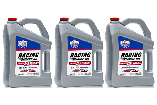 LUCAS OIL 10w40 Synthetic Racing Oil Case 3 x 5 Quart LUCAS OIL