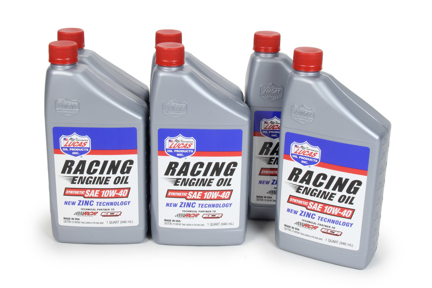 LUCAS OIL 10w40 Synthetic Racing Oil Case 6 x 1 Quart LUCAS OIL