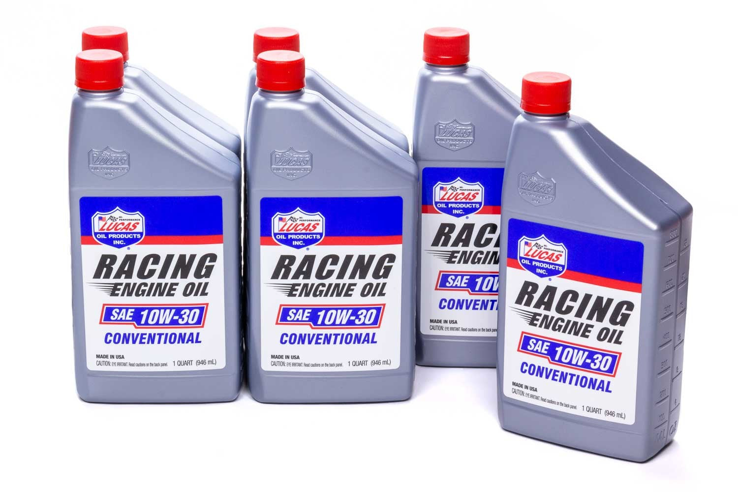 LUCAS OIL SAE Racing Oil 10w30 Case 6 x 1qt LUCAS OIL