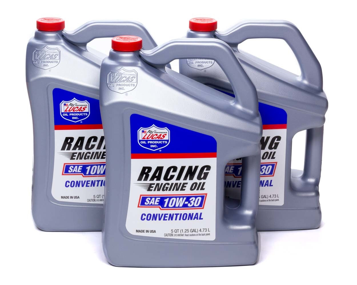 LUCAS OIL SAE Racing Oil 10w30 Case 3 x 5qt Bottle LUCAS OIL