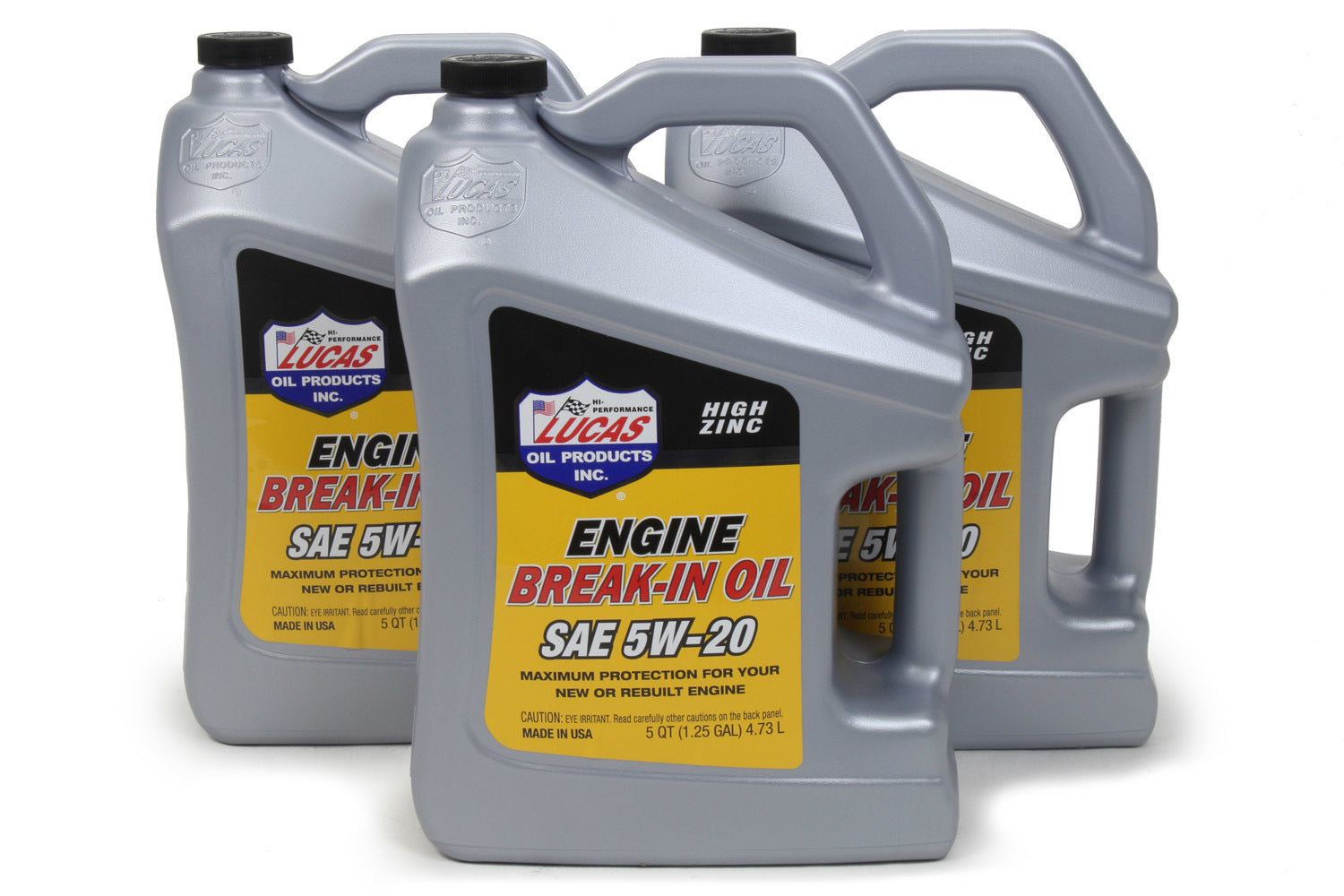 LUCAS OIL SAE 5w20 Break-In Oil Case 3 x 5 Quart LUCAS OIL