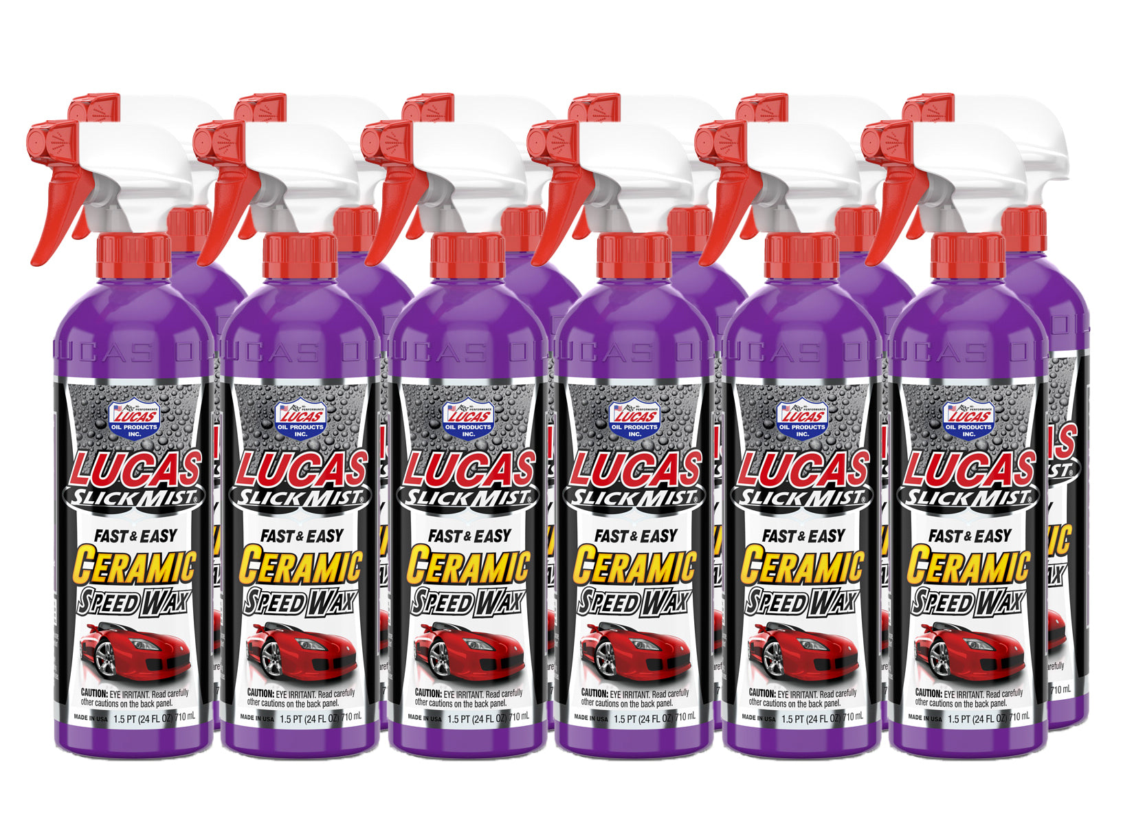 LUCAS OIL Ceramic Speed Wax 24oz Case 6 x 24oz Bottles LUCAS OIL