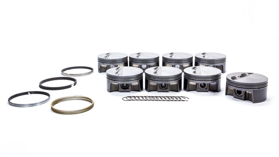 MAHLE PISTONS SBC PowerPak F/T Piston Set 4.030 Bore MAHLE PISTONS