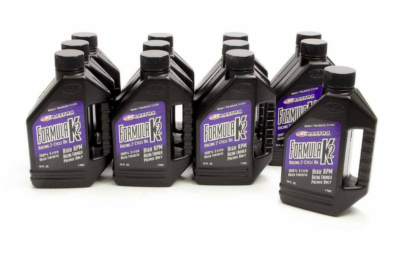 MAXIMA RACING OILS 2 Cycle Oil Case 12x16oz Formula k2 MAXIMA RACING OILS