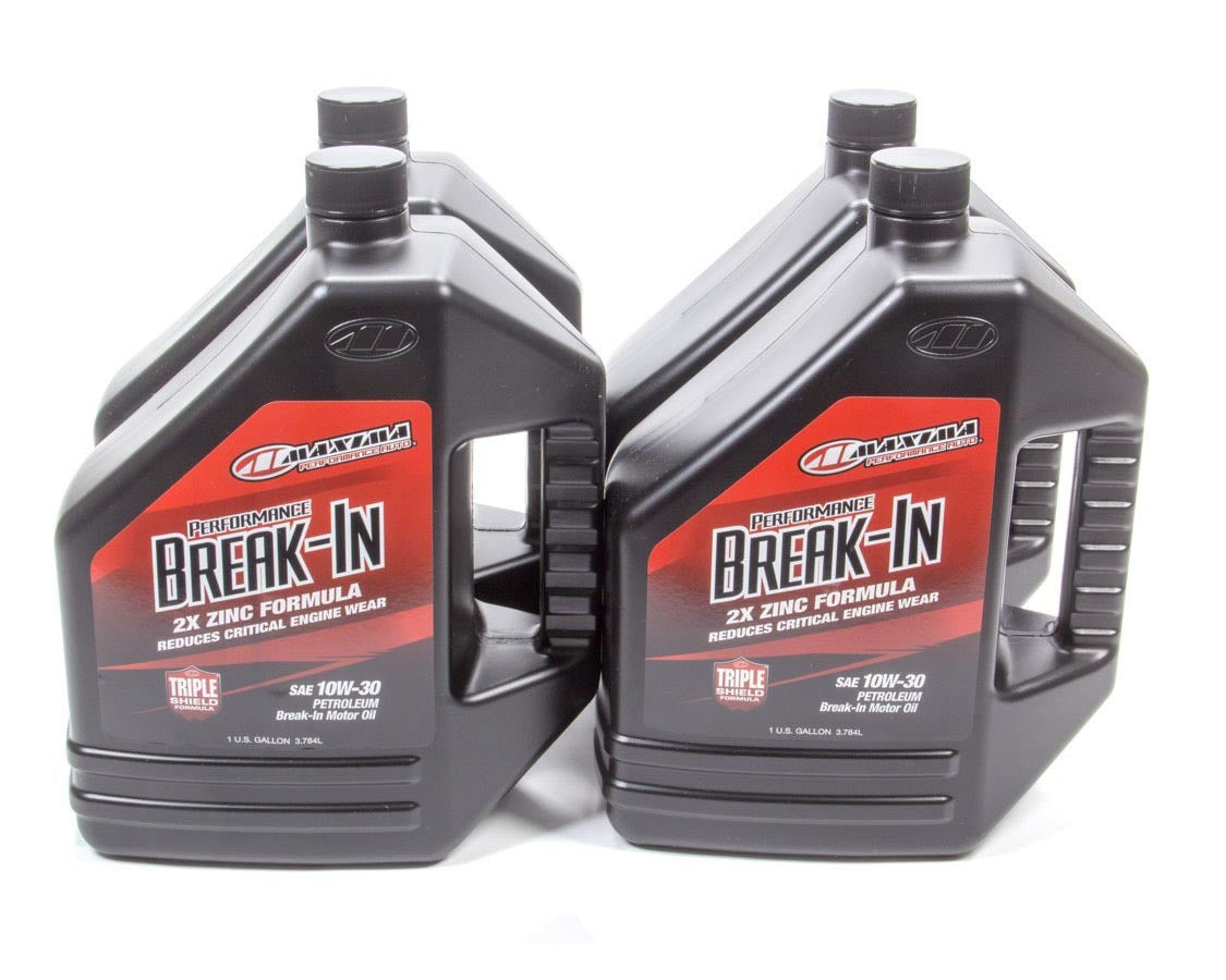 MAXIMA RACING OILS 10w30 Break-In Oil Case 4x1 Gallon MAXIMA RACING OILS