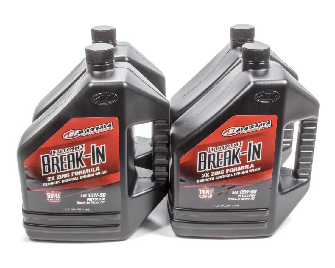 MAXIMA RACING OILS 15w50 Break-In Oil Case 4x1 Gallon MAXIMA RACING OILS