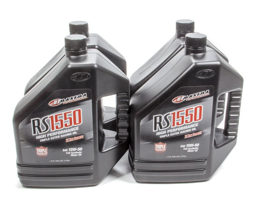 MAXIMA RACING OILS 15w50 Synthetic Oil Case 4x1 Gallon RS1550 MAXIMA RACING OILS