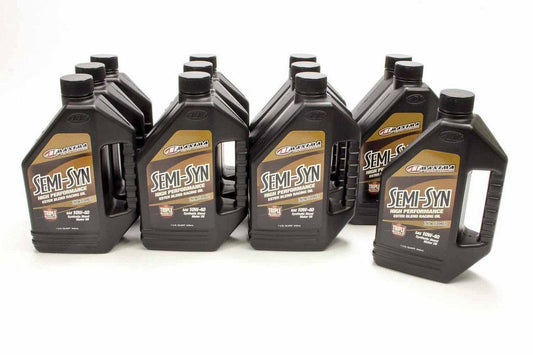 MAXIMA RACING OILS 10w40 Semi-Syn Oil Case 12x1 Quart MAXIMA RACING OILS