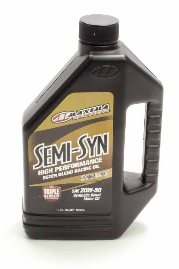 MAXIMA RACING OILS 20w50 Semi-Syn Oil 1 Quart MAXIMA RACING OILS