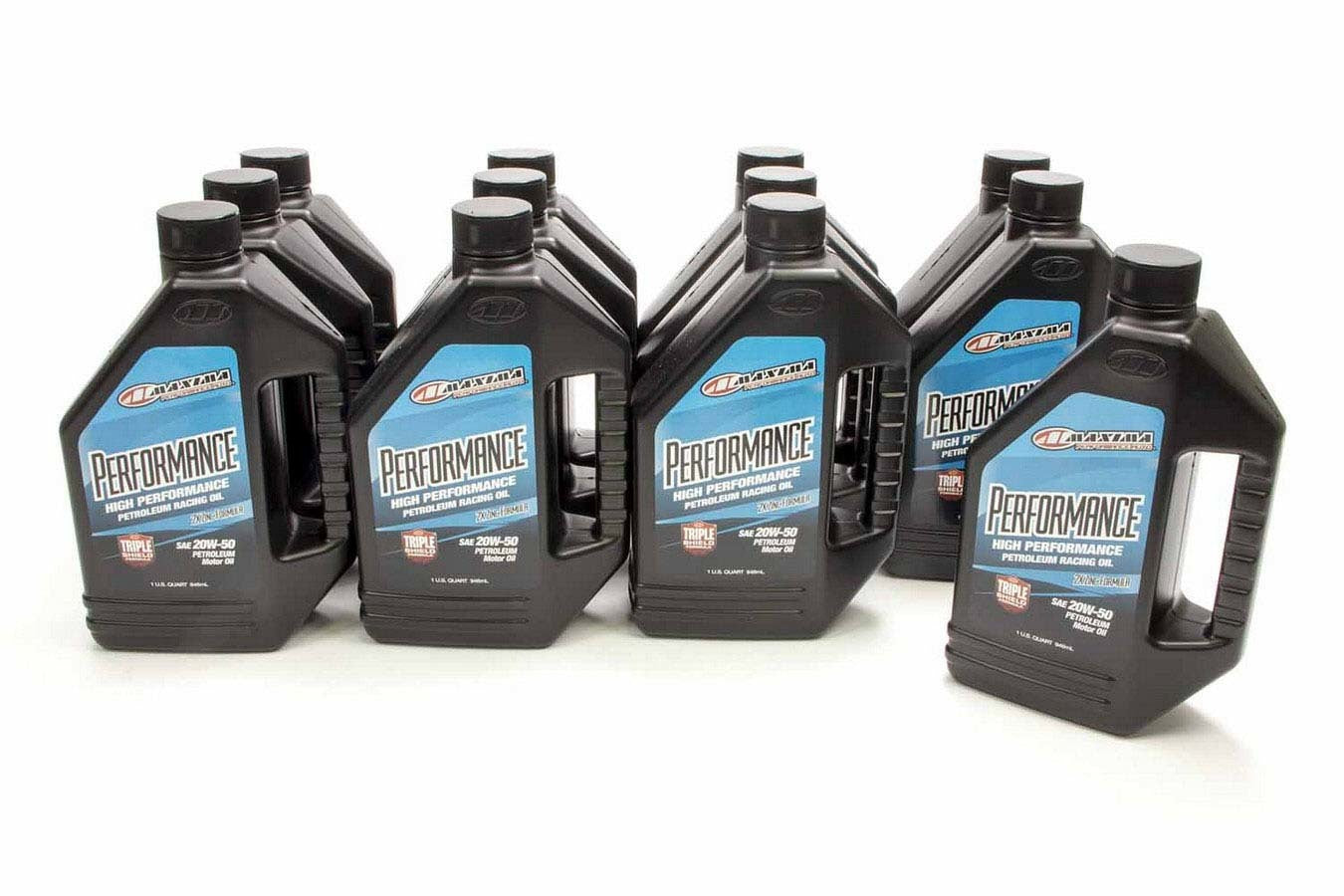 MAXIMA RACING OILS 20w50 Petroleum Oil Case 12x1 Quart Performance MAXIMA RACING OILS