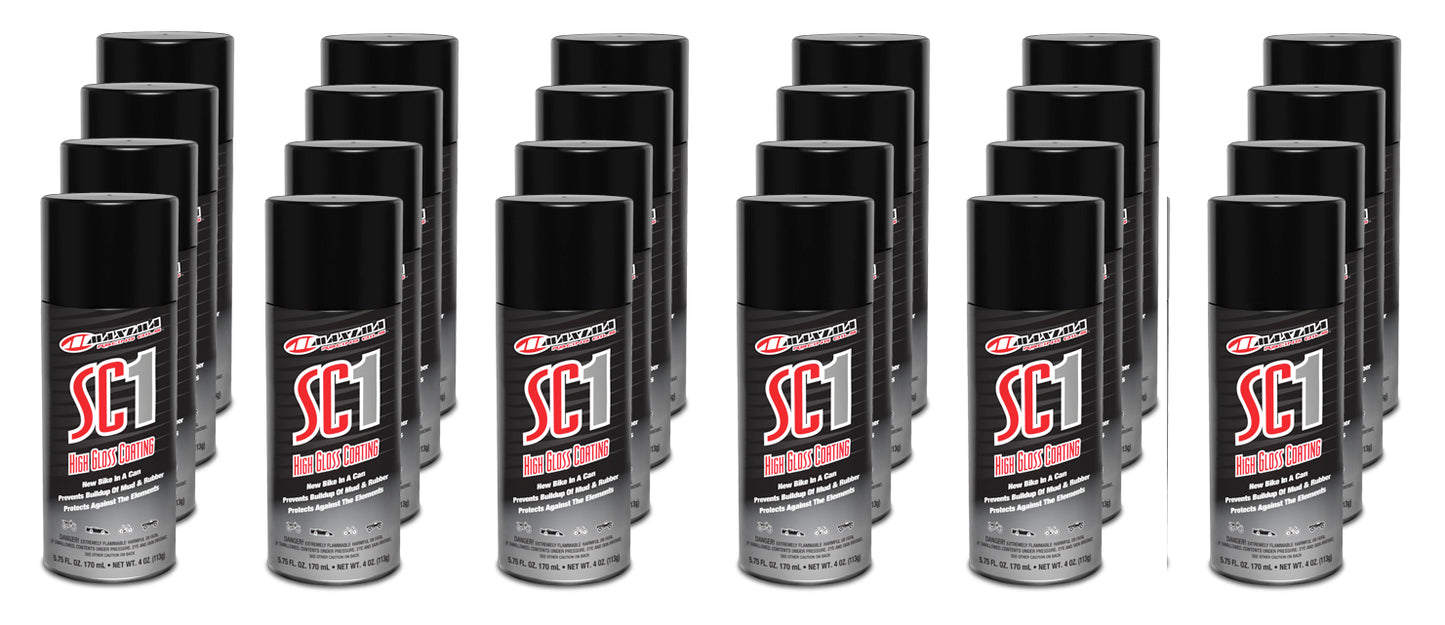 MAXIMA RACING OILS SC1 High Gloss Coating Case 24 x 4oz. MAXIMA RACING OILS